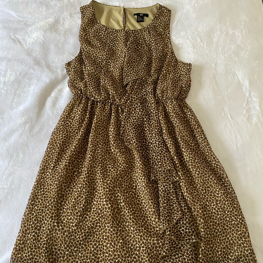 Cheetah print dress!🤎💛